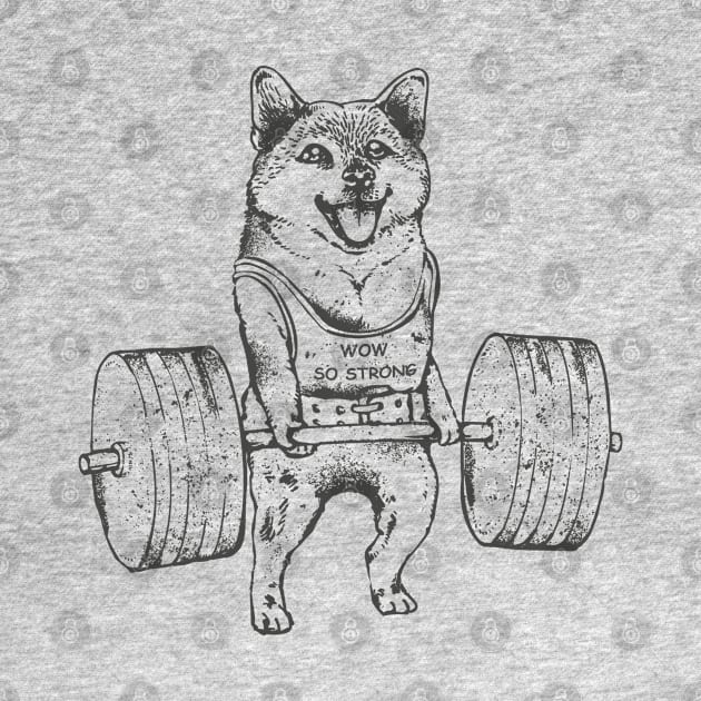 Shiba Inu Lift by huebucket